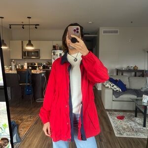 vintage 90s Columbia rain jacket size XL